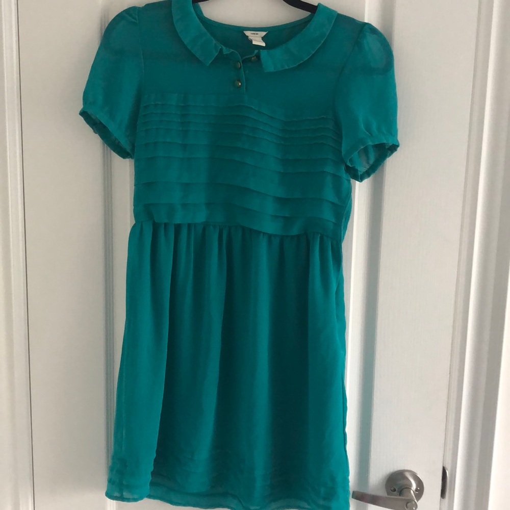 Cute teal summer dress